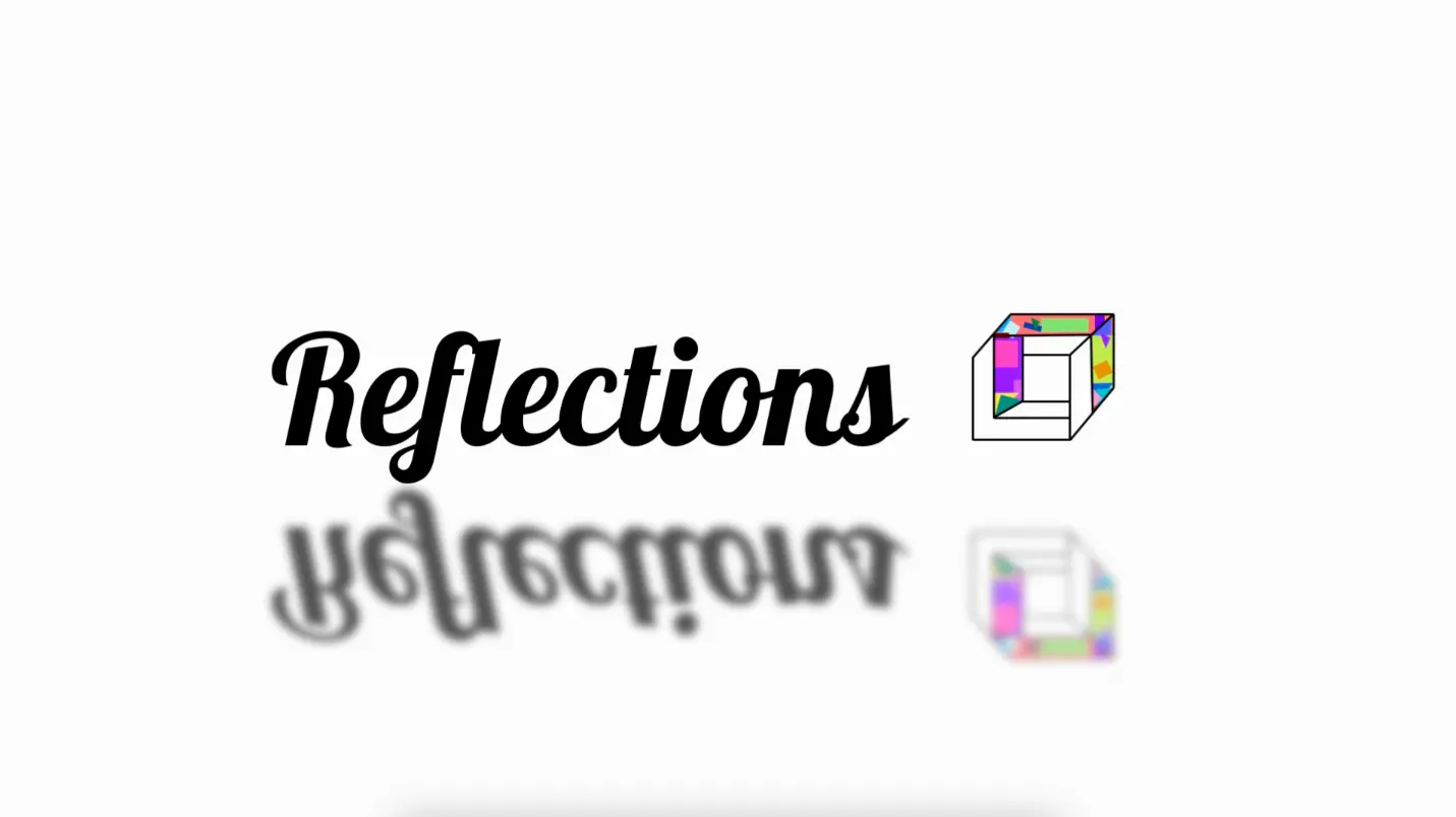 Design image for ColorBlock Reflections film project for real LGBTQIA+ couples.