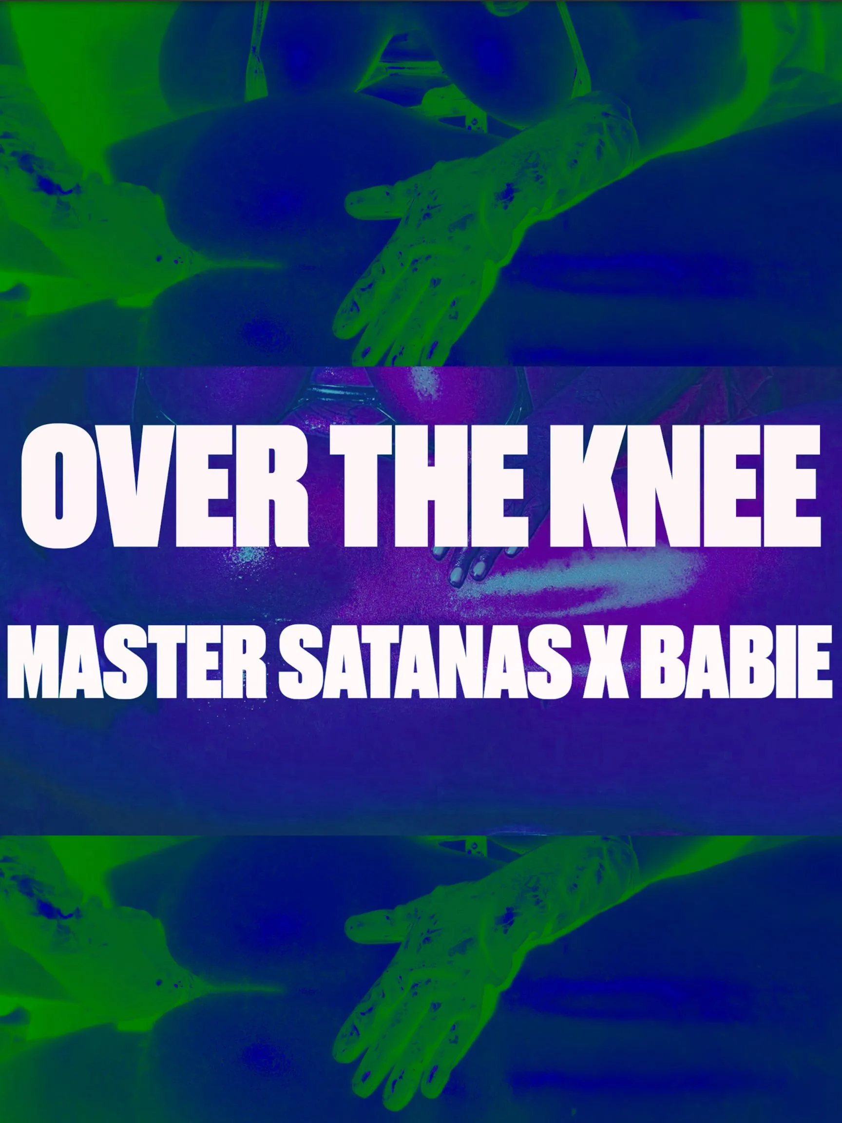 Cover Art for Over The Knee- A spanking fetish and anal sex film feature Black pornstars.